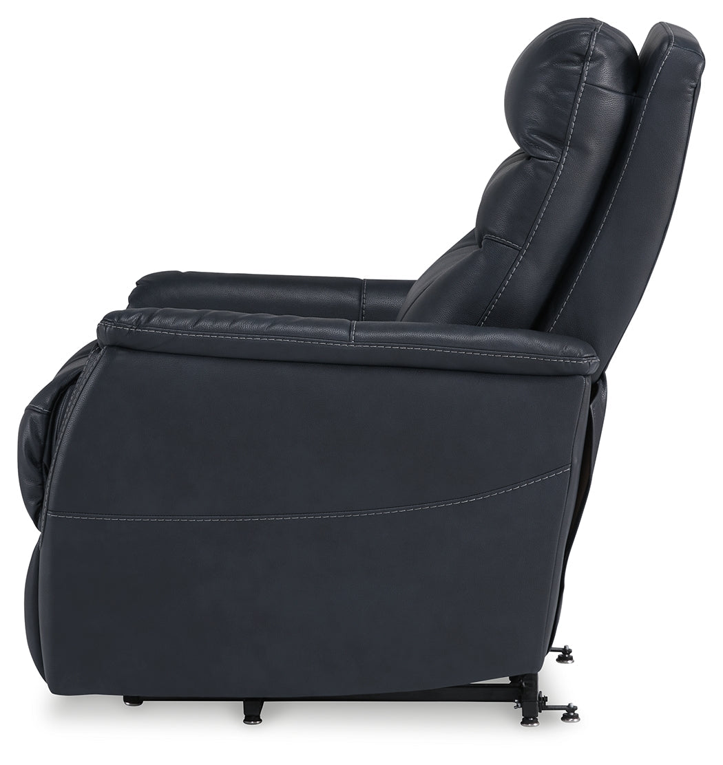 Strawbill Sapphire Power Lift Recliner by ASHLEY FURNITURE at Eve Furniture