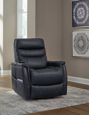 Strawbill Sapphire Power Lift Recliner by ASHLEY FURNITURE at Eve Furniture
