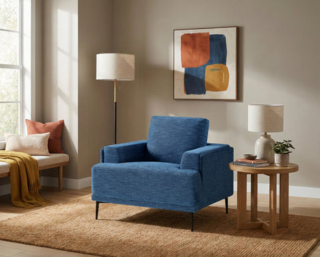 Stride Blue 2-Piece Living Room Set by Homelegance at Eve Furniture