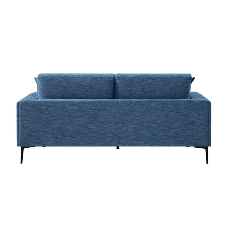 Stride Blue 2-Piece Living Room Set by Homelegance at Eve Furniture