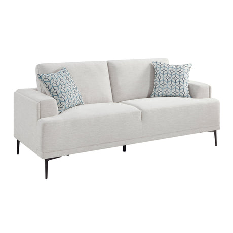 Stride Taupe 2-Piece Living Room Set by Homelegance at Eve Furniture