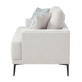 Stride Taupe 2-Piece Living Room Set by Homelegance at Eve Furniture