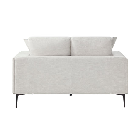 Stride Taupe 2-Piece Living Room Set by Homelegance at Eve Furniture