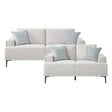 Stride Taupe 2-Piece Living Room Set by Homelegance at Eve Furniture