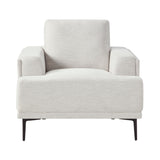 Stride Taupe Chenille Chair by Homelegance at Eve Furniture