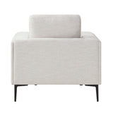 Stride Taupe Chenille Living Room Set by Homelegance at Eve Furniture