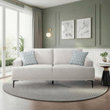 Stride Taupe Chenille Living Room Set by Homelegance at Eve Furniture