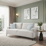 Stride Taupe Chenille Sofa by Homelegance at Eve Furniture