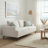 Stride Taupe Chenille Sofa by Homelegance at Eve Furniture
