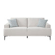 Stride Taupe Chenille Sofa by Homelegance at Eve Furniture