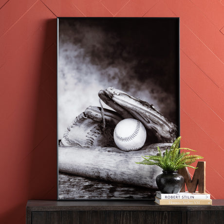Strike Black Wall Art by Crestview at Eve Furniture