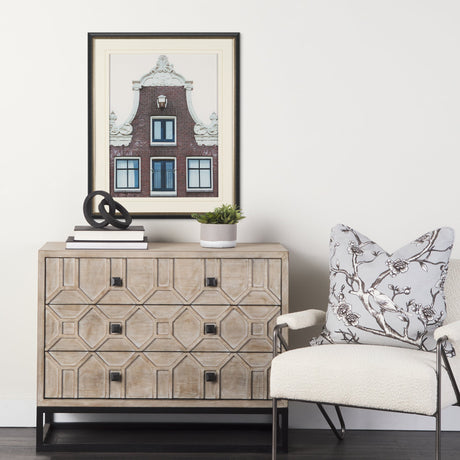 Striking Structure by Irene Sucocki Framed Art Print Matted under Glass by Mercana at Eve Furniture