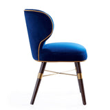 Strine Dining Chair in Royal Blue by Manhattan Comfort at Eve Furniture