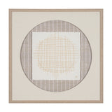 String Net I by Studio M a handmade Original Framed 3D Textured Artwork under Glass by Mercana at Eve Furniture