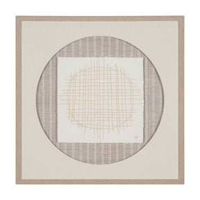String Net I by Studio M a handmade Original Framed 3D Textured Artwork under Glass by Mercana at Eve Furniture