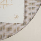 String Net II by Studio M a handmade Original Framed 3D Textured Artwork under Glass by Mercana at Eve Furniture