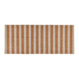 Striped Ivory/Natural 24x57 Doormat by Classic Home at Eve Furniture