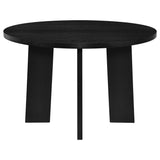 Strouse Black 5-piece Dining Set by Coaster at Eve Furniture