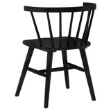 Strouse Black 5-piece Dining Set by Coaster at Eve Furniture