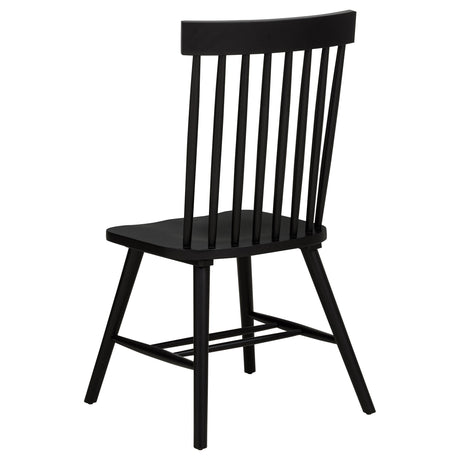 Strouse Black 5-piece Dining Set by Coaster at Eve Furniture