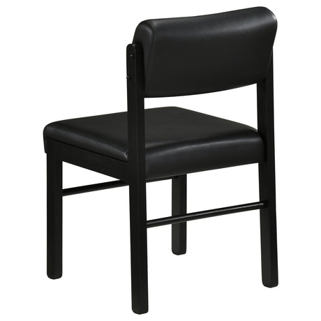 Strouse Black 5-piece Dining Set by Coaster at Eve Furniture