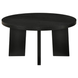 Strouse Black Coffee Table by Coaster at Eve Furniture