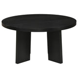 Strouse Black Coffee Table by Coaster at Eve Furniture