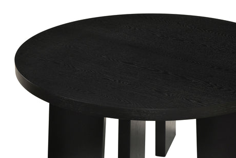 Strouse Black Coffee Table by Coaster at Eve Furniture