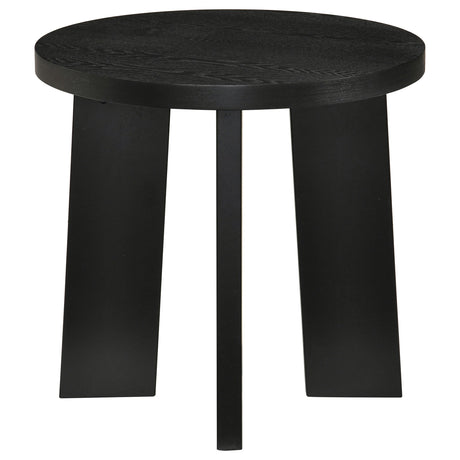 Strouse Black End & Side Table by Coaster at Eve Furniture