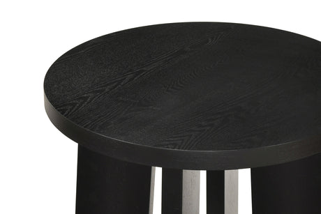 Strouse Black End & Side Table by Coaster at Eve Furniture