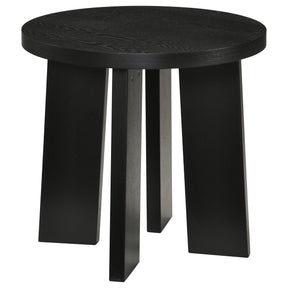 Strouse Black End & Side Table by Coaster at Eve Furniture