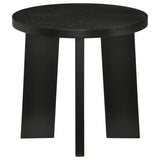 Strouse Black End Table by Coaster at Eve Furniture