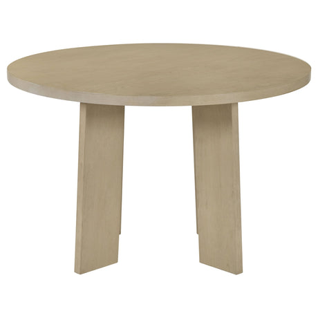 Strouse Black/Natural Oak 5-piece Dining Set by Coaster at Eve Furniture