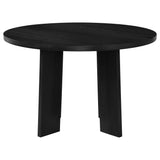 Strouse Cream/Black 5-piece Dining Set by Coaster at Eve Furniture