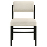 Strouse Cream/Black 5-piece Dining Set by Coaster at Eve Furniture