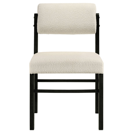 Strouse Cream/Black 5-piece Dining Set by Coaster at Eve Furniture