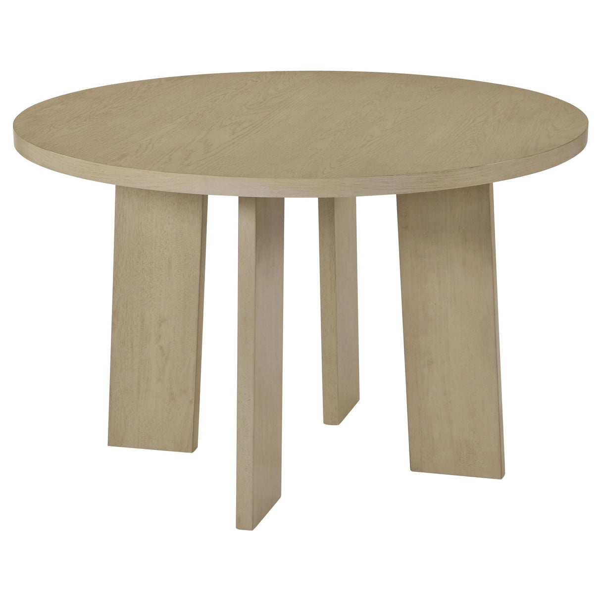 Strouse Cream/Natural Oak 5-piece Dining Set by Coaster at Eve Furniture
