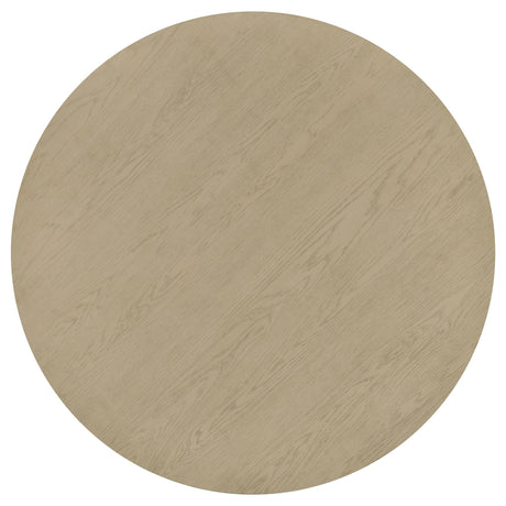 Strouse Cream/Natural Oak 5-piece Dining Set by Coaster at Eve Furniture