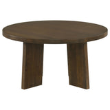 Strouse Dark Walnut Coffee Table by Coaster at Eve Furniture