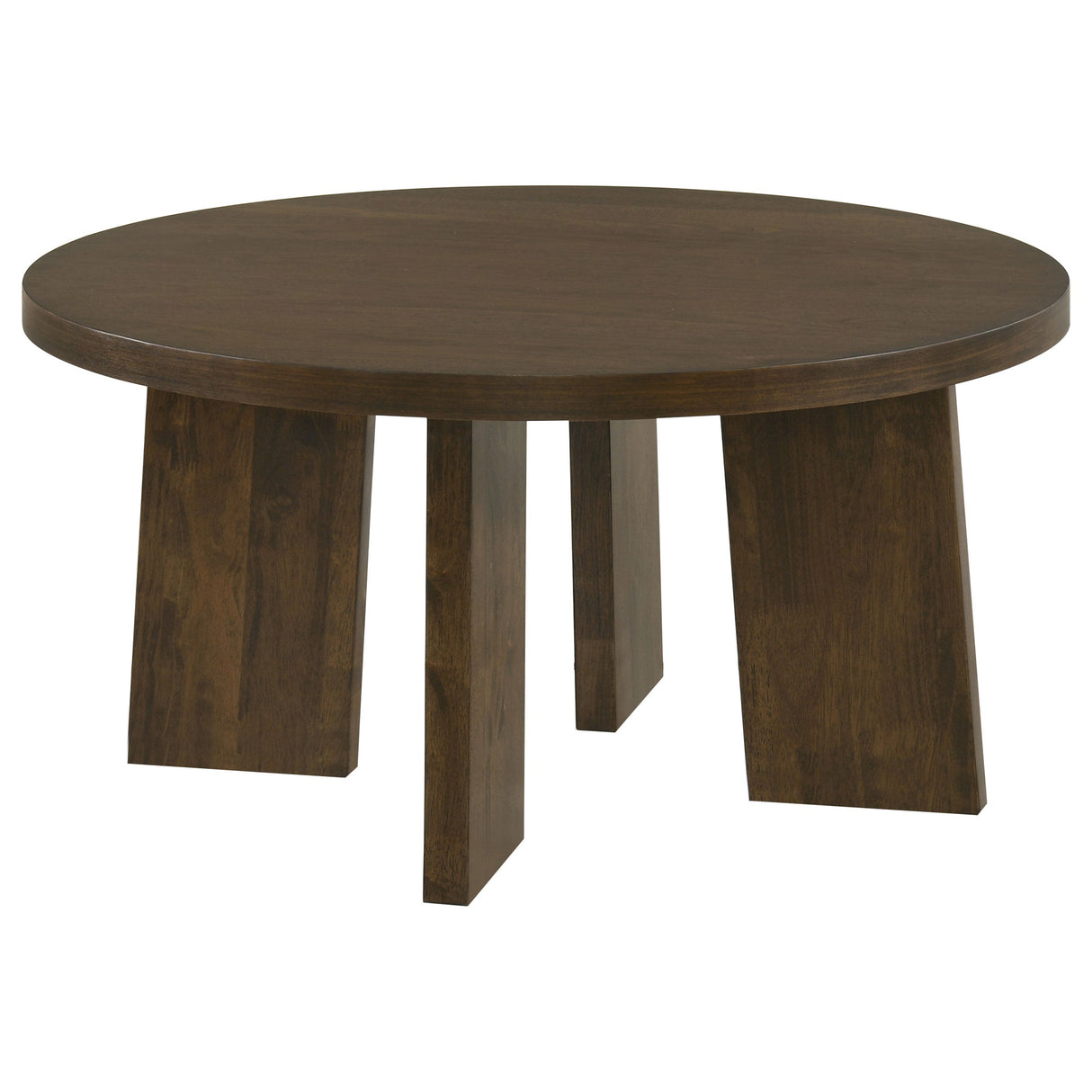 Strouse Dark Walnut Coffee Table by Coaster at Eve Furniture