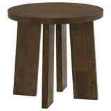 Strouse Dark Walnut End & Side Table by Coaster at Eve Furniture
