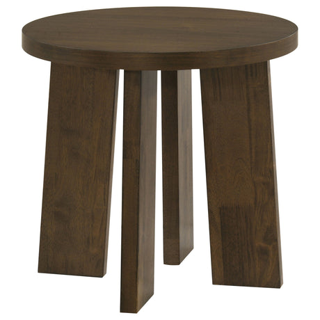 Strouse Dark Walnut End Table by Coaster at Eve Furniture