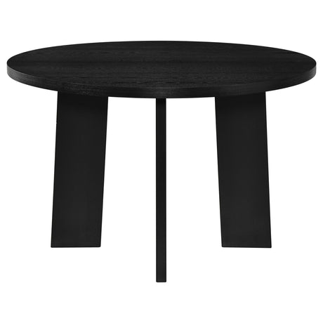 Strouse Grey/Black 5-piece Dining Set by Coaster at Eve Furniture