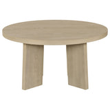 Strouse Natural Oak Coffee Table by Coaster at Eve Furniture