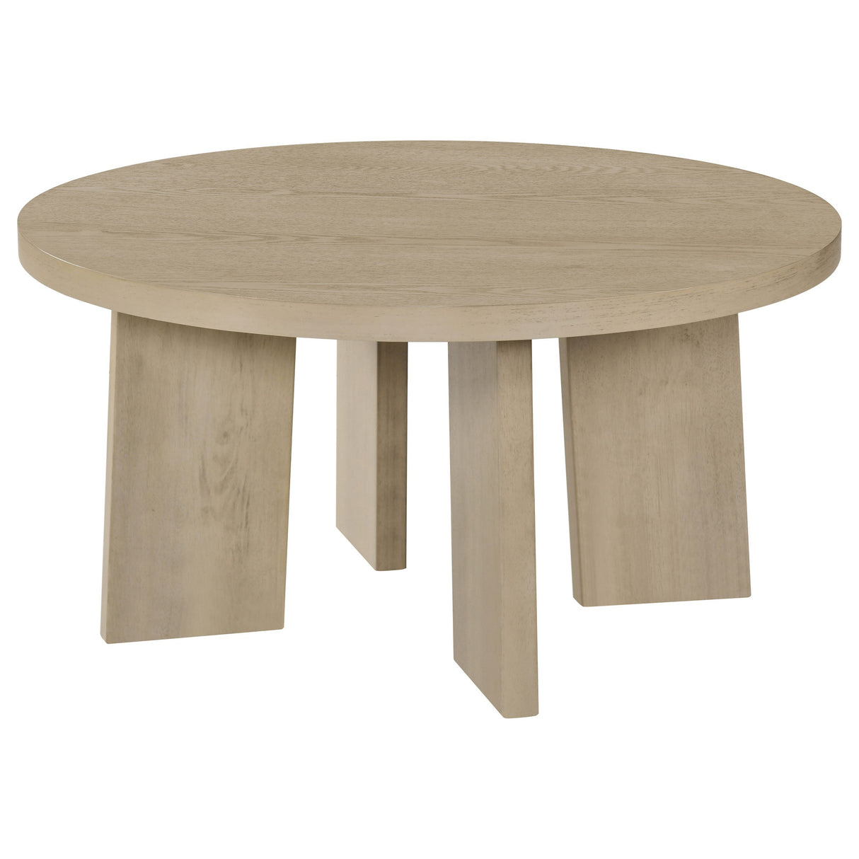 Strouse Natural Oak Coffee Table by Coaster at Eve Furniture