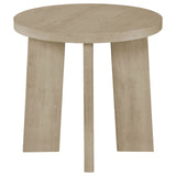 Strouse Natural Oak End & Side Table by Coaster at Eve Furniture