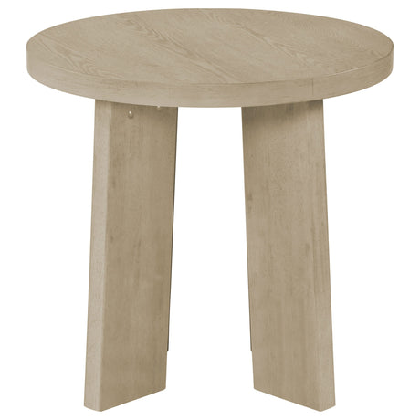 Strouse Natural Oak End & Side Table by Coaster at Eve Furniture