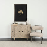 Struck by Studio M a handmade Original Framed 3D Textured Artwork under Glass by Mercana at Eve Furniture