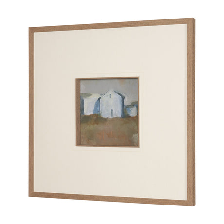 Structured View I by Mercana Studio a Hand Embellished Framed Art Print Matted under Glass by Mercana at Eve Furniture