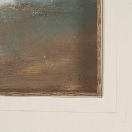 Structured View I by Mercana Studio a Hand Embellished Framed Art Print Matted under Glass by Mercana at Eve Furniture
